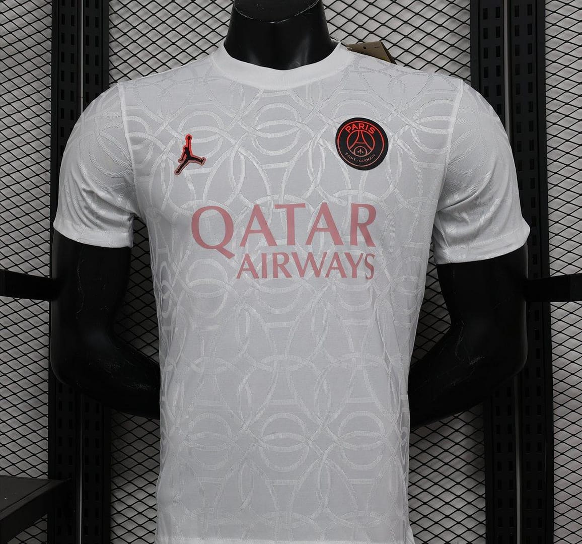 Player Version 24/25 PSG Academy Pro Pre-Match White Jersey