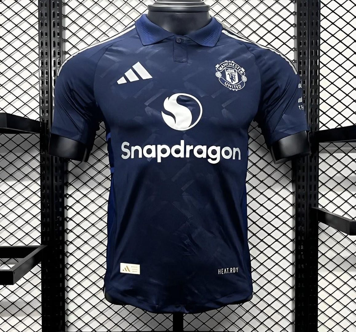 Player Version 24/25 Manchester United Away Navy Jersey