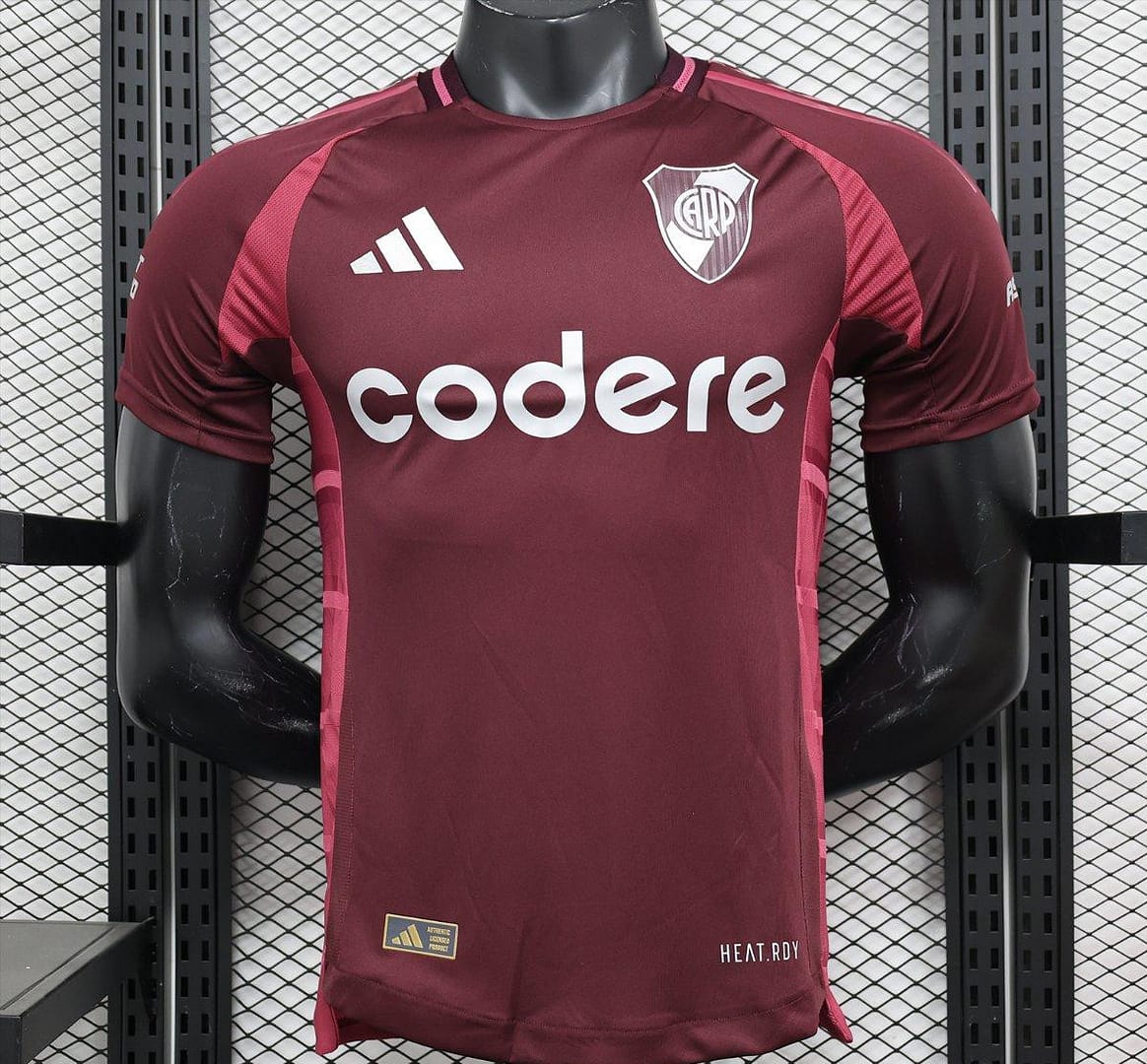 Player Version 24/25 River Plate Away Wine Jersey
