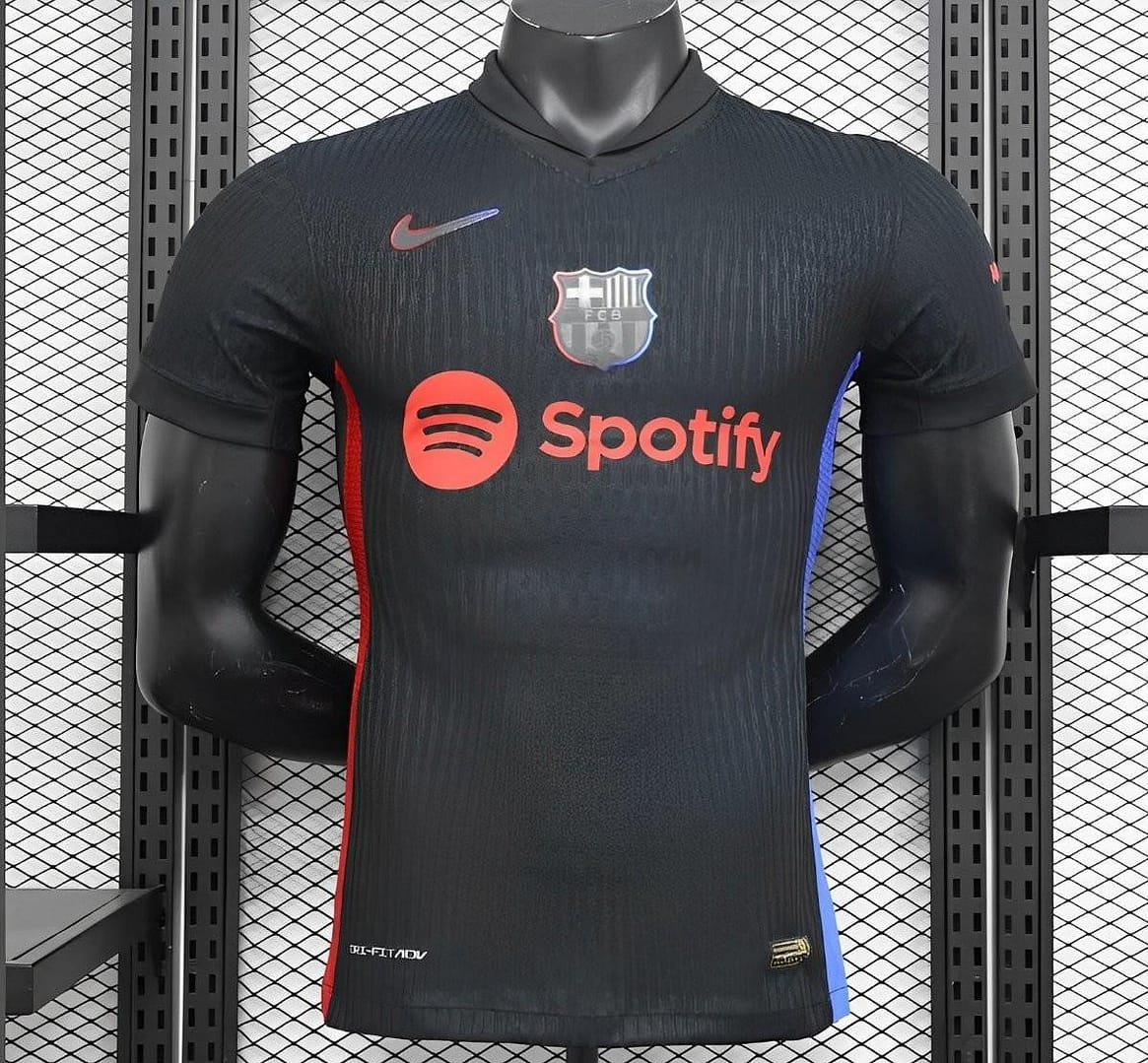 Player Version 24/25 Barcelona Away Black Jersey