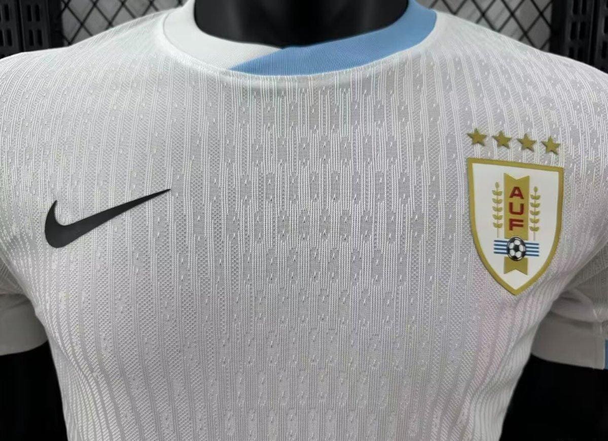 Player Version 2024 Uruguay Away White Jersey - Image 4
