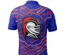 Newcastle Knights 2021 Mens Football Polo Shirt - Image 2