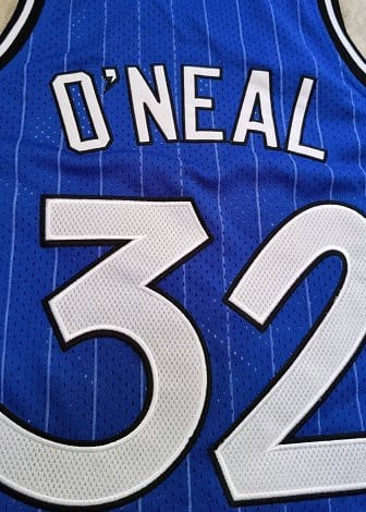 Men's Shaquille O'Neal Blue Retro Classic Team Jersey - Image 4