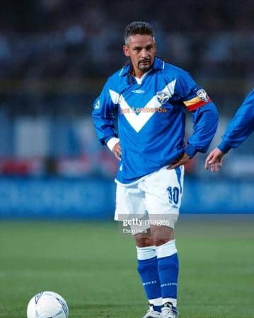 Retro 03/04 Brescia Away Blue Jersey - Image 6
