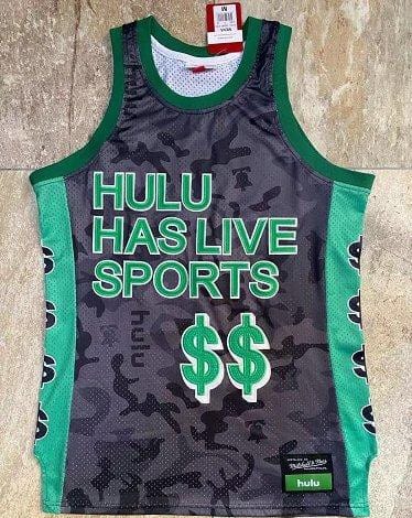 Men's Hulu Mesh Black Retro Classic Team Jersey - Image 8