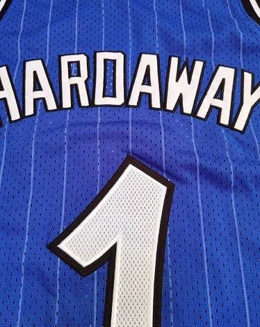 Men's Anfernee Hardaway Blue Retro Classic Team Jersey - Image 4