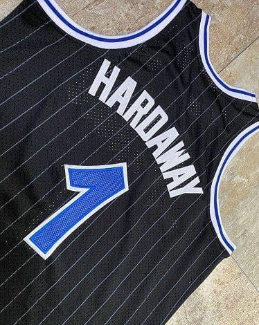 Men's Anfernee Hardaway Black Retro Classic Team Jersey - Image 4
