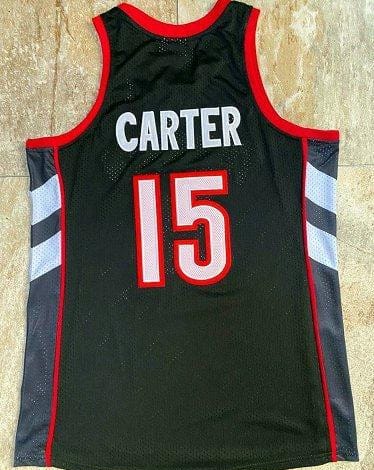 Men's Vince Carter Purple Retro Classic Team Jersey - Image 7