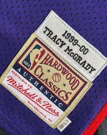 Men's Tracy McGrady Purple Retro Classic Team Jersey - Image 6