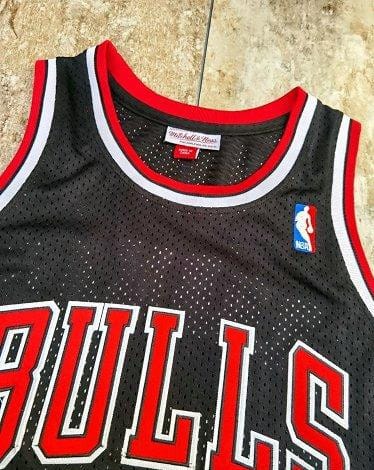 Men's Dennis Rodman Black Retro Classic Team Jersey - Image 5