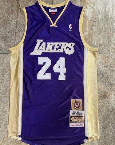 Men's Kobe Bryant Purple Retro Classic Team Jersey - Image 11