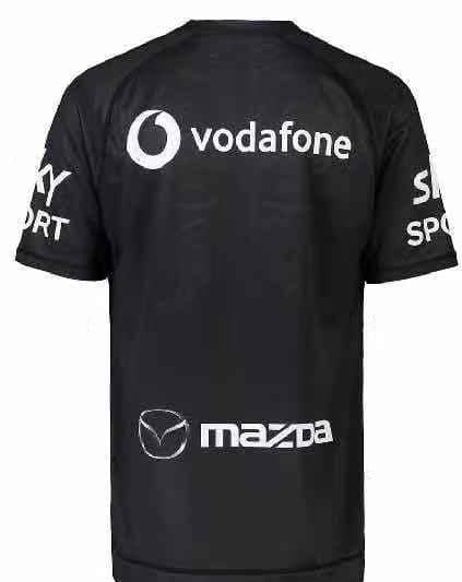 Warriors 2021 Men's Black Rugby Jersey - Image 2