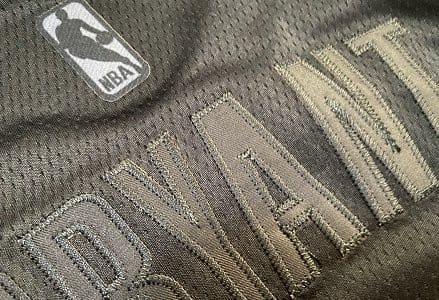 Men's Kobe Bryant Gray Retro Classic Team Jersey - Image 10