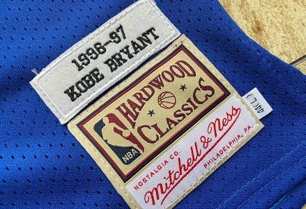 Men's Kobe Bryant Blue Retro Classic Team Jersey - Image 5