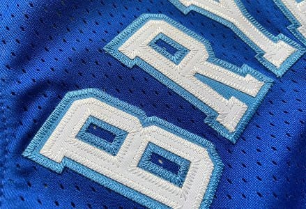 Men's Kobe Bryant Blue Retro Classic Team Jersey - Image 8