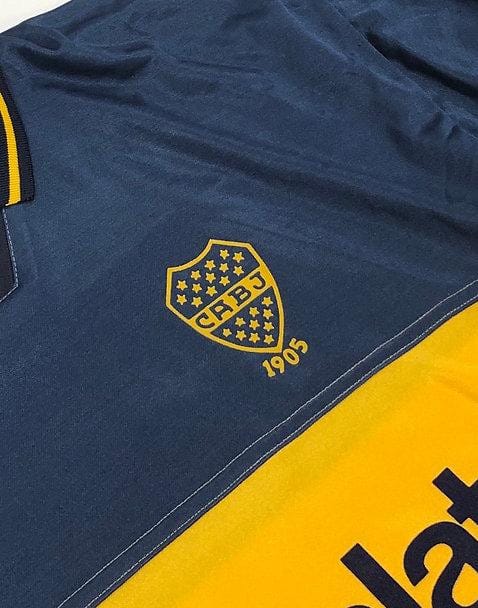 Retro 93/95 Boca Juniors Home Jersey - Image 8