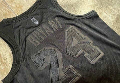 Men's Kobe Bryant Gray Retro Classic Team Jersey - Image 8