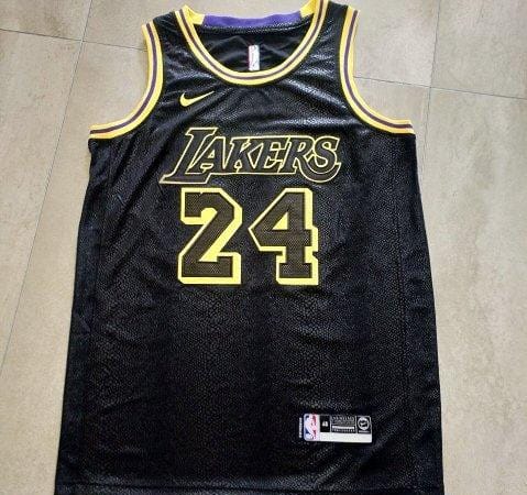 Men's Kobe Bryant Black Retro Classic Team Jersey- City Edition - Image 2