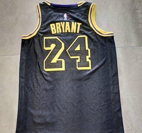 Men's Kobe Bryant Black Retro Classic Team Jersey- City Edition - Image 6