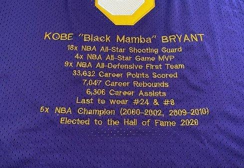 Men's Kobe Bryant Purple Retro Classic Team Jersey - Image 2
