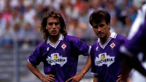 Retro 91/92 Fiorentina Home Jersey - Image 9