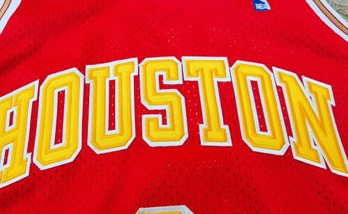 Men's Tracy McGrady Red Retro Classic Team Jersey - Image 4