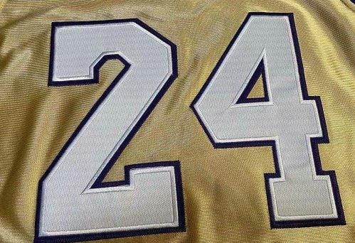 Men's Kobe Bryant Golden Retro Classic Team Jersey - Image 2
