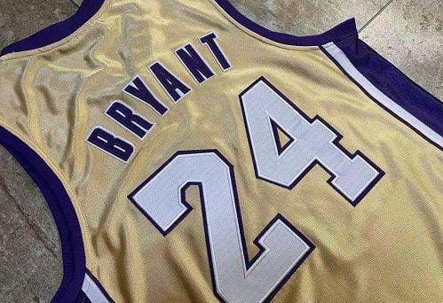 Men's Kobe Bryant Golden Retro Classic Team Jersey - Image 4
