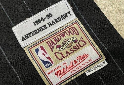 Men's Anfernee Hardaway Black Retro Classic Team Jersey - Image 6
