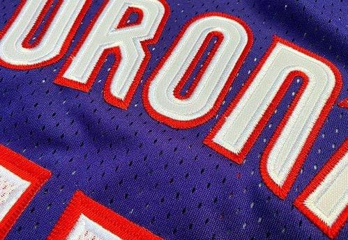 Men's Vince Carter Purple Retro Classic Team Jersey - Image 4