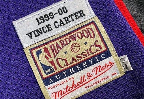 Men's Vince Carter Purple Retro Classic Team Jersey - Image 6