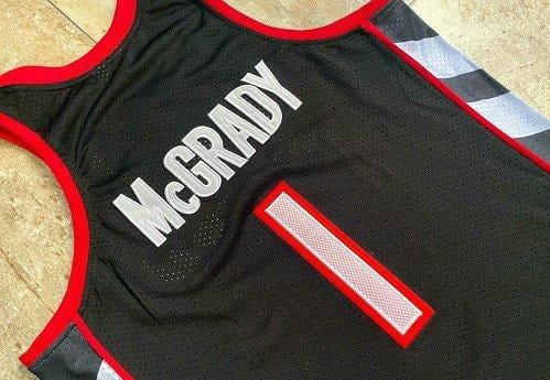 Men's Tracy McGrady Purple Retro Classic Team Jersey - Image 8