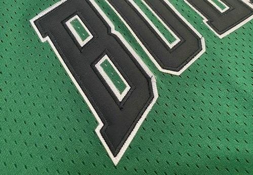 Men's Derrick Rose Green Retro Classic Team Jersey - Image 5