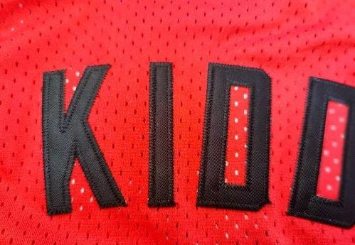 Men's Jason Kidd Red Retro Classic Team Jersey - Image 10