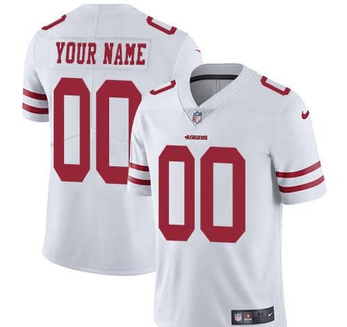 Youth White Custom Game Team Jersey