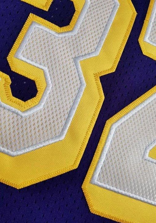 Men's Earvin Johnson Purple Retro Classic Team Jersey - Image 3