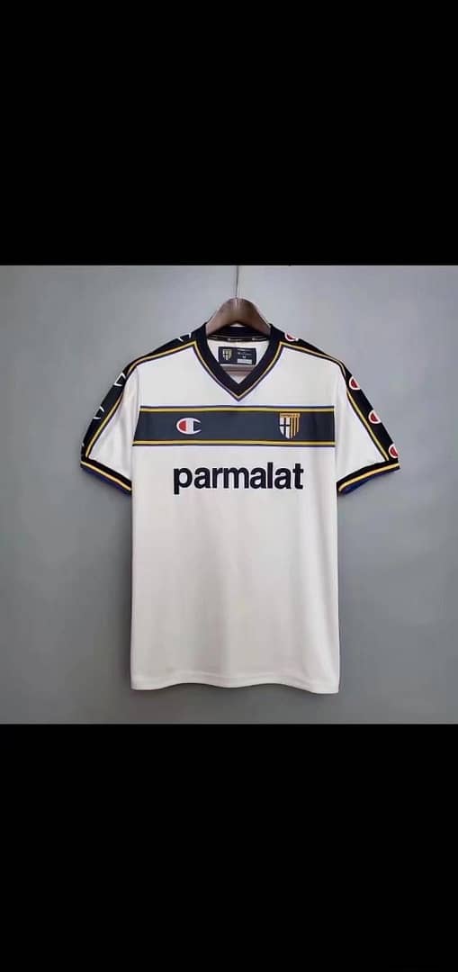 Retro 02/03 Parma Away Soccer Jersey