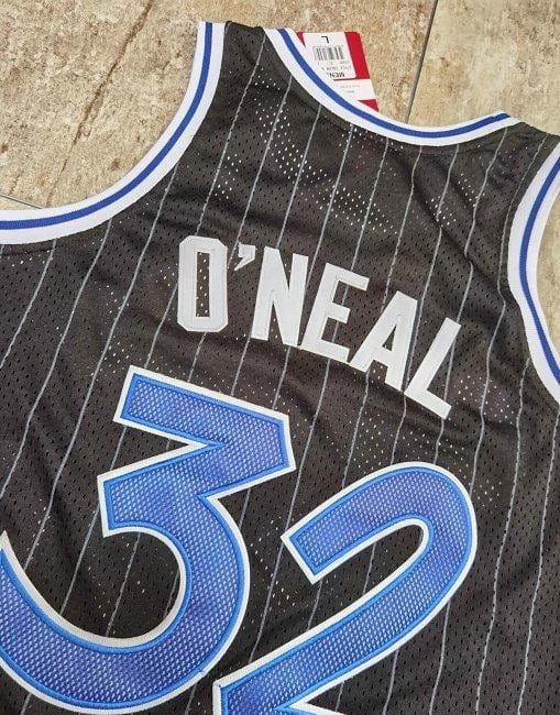 Men's Shaquille O'Neal Black Retro Classic Team Jersey - Image 9