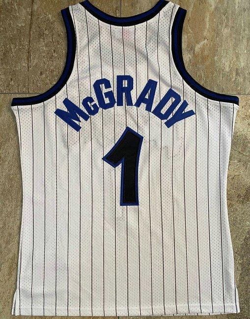 Men's Tracy McGrady White Retro Classic Team Jersey - Image 4