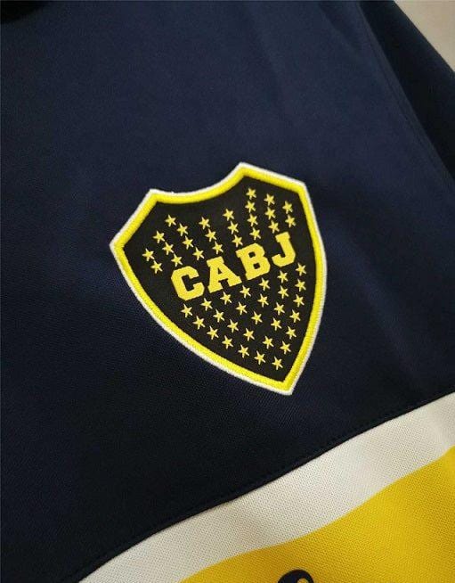 Retro 96/97 Boca Juniors Home Soccer Jersey - Image 3