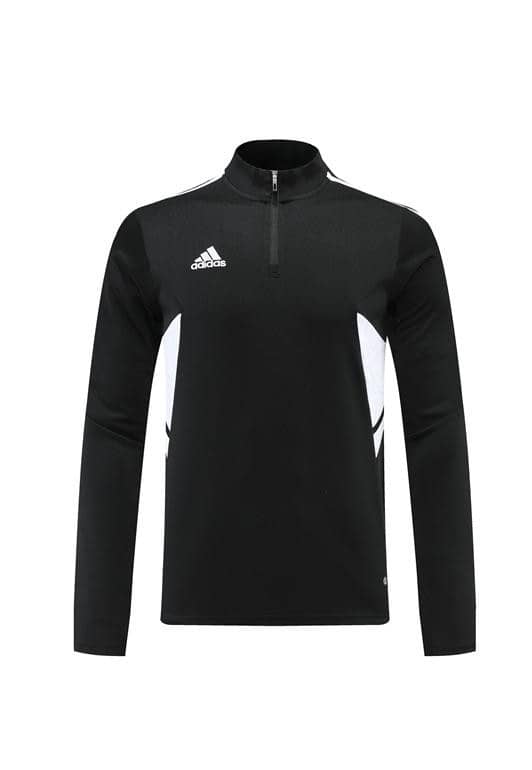 22./23 Adidas Black Half Zipper Tracksuit - Image 18