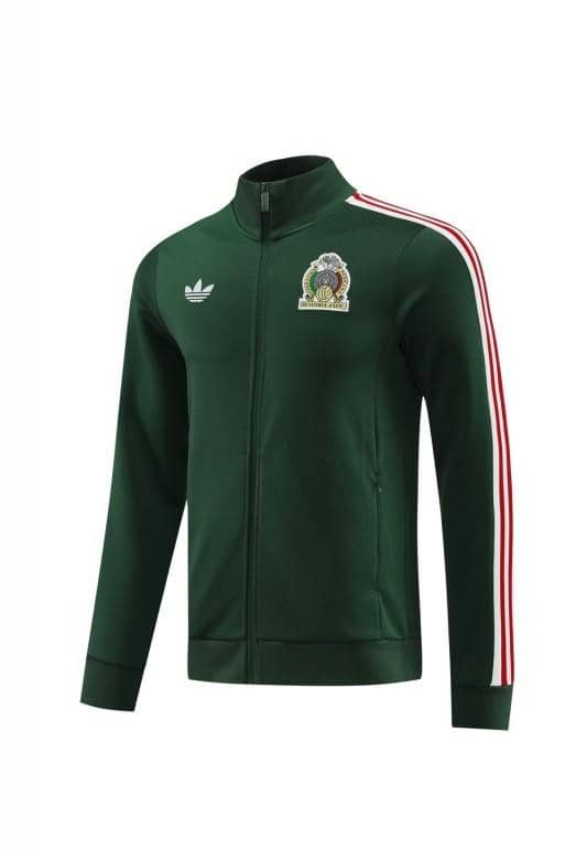 2024 Mexico Green Full Zipper Jacket +Long Pants - Image 9