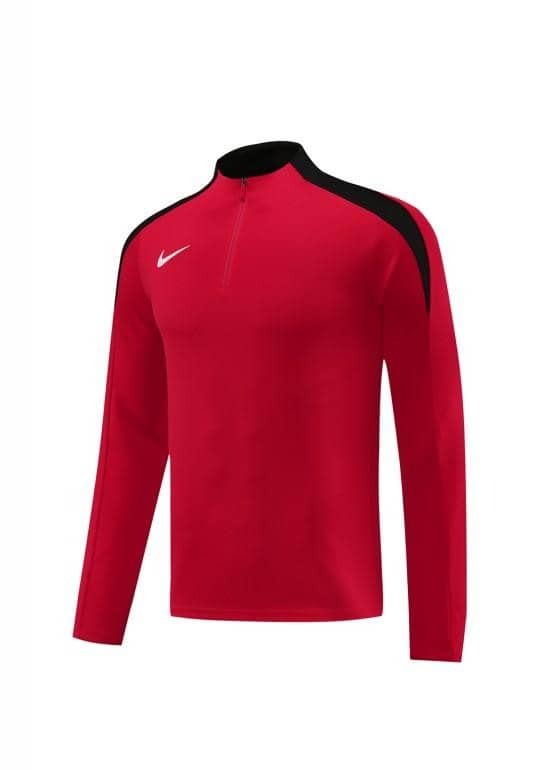 24/25 Nike Red Half Zipper Jacket+Long Pants - Image 14
