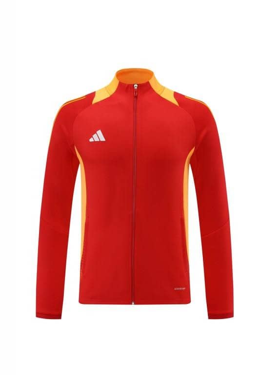24/25 Adidas Red/Orange Full Zipper Jacket +Long Pants - Image 11