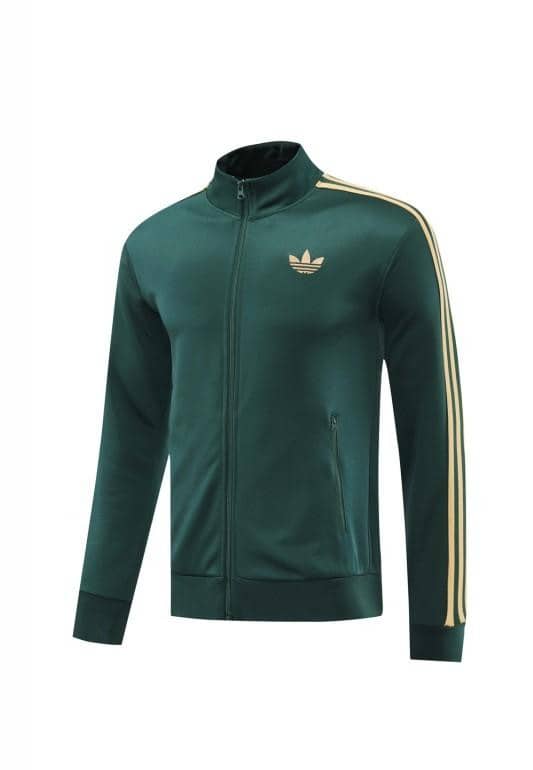24/25 Adidas Original Green Full Zipper Jacket +Long Pants - Image 15