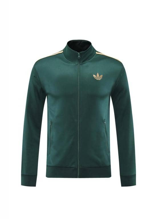 24/25 Adidas Original Green Full Zipper Jacket +Long Pants - Image 16