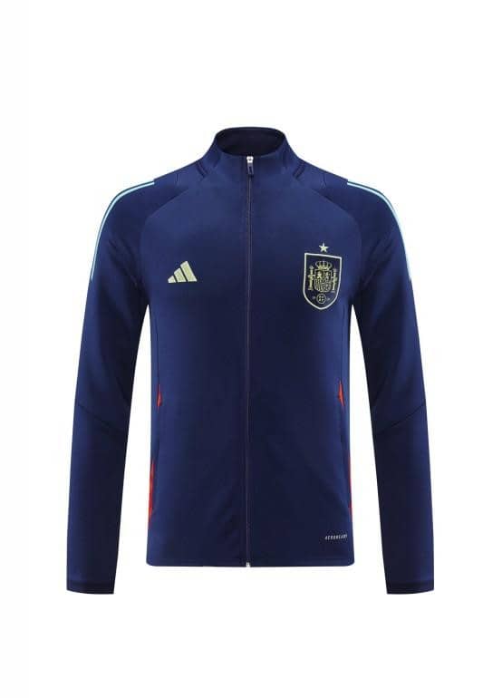 2024 Spain Navy Full Zipper Jacket +Long Pants - Image 14