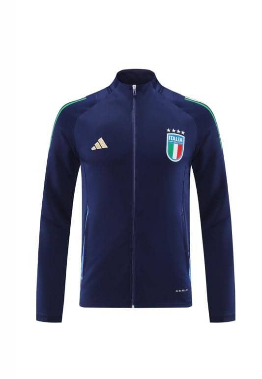 2024 Italy Navy Full Zipper Jacket +Long Pants - Image 15