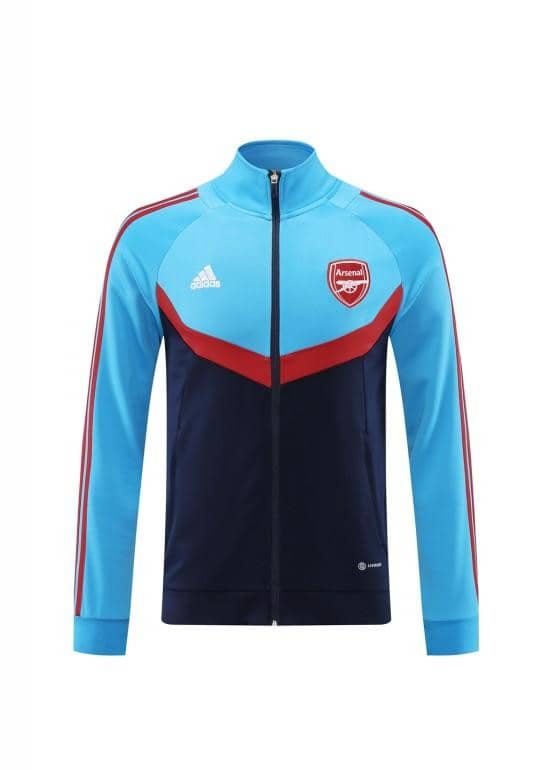 24/25 Arsenal Black/Blue Full Zipper Jacket +Long Pants - Image 2