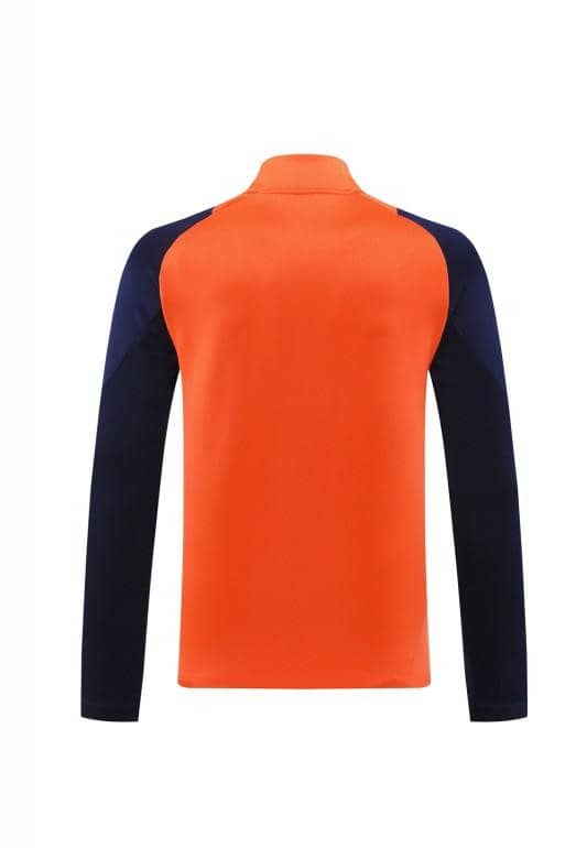24/25 Manchester United Orange Full Zipper Jacket +Long Pants - Image 22